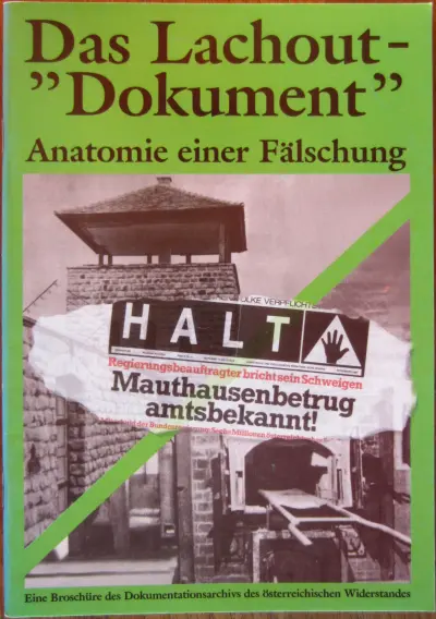 Das Lachout-"Dokument"