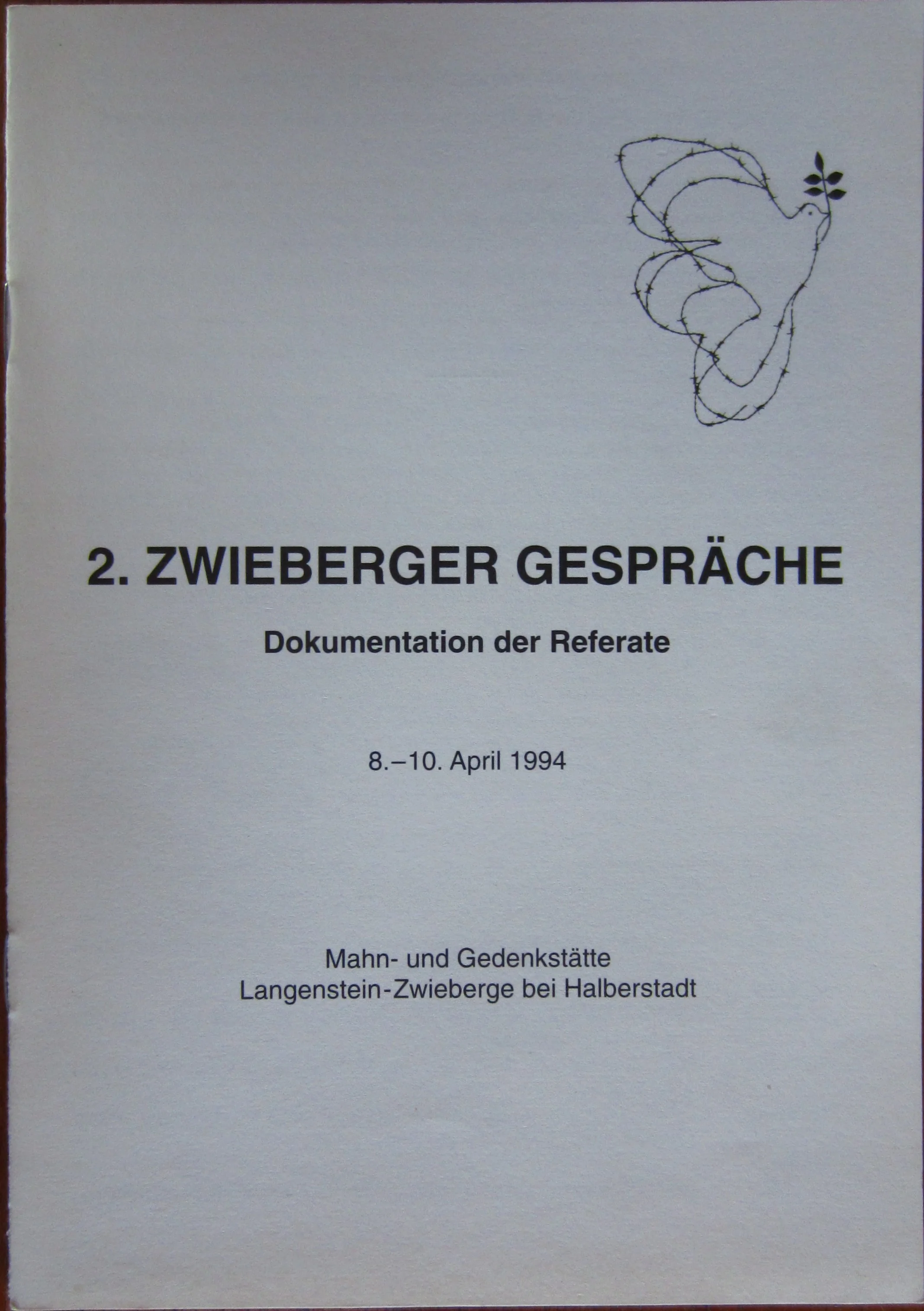 2. Zwieberger Gespräche