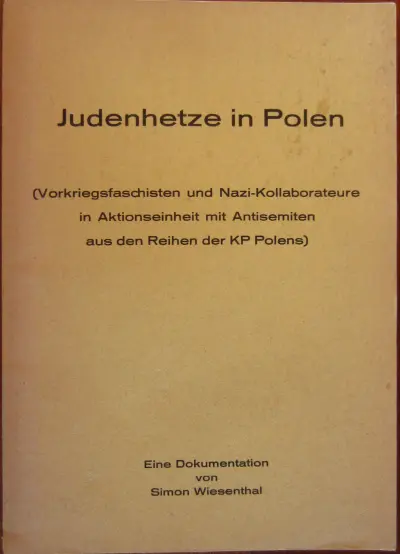 Judenhetze in Polen