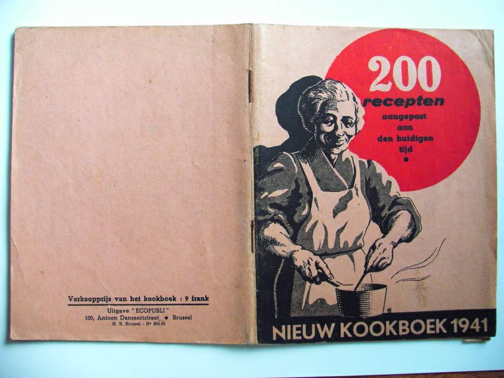 Nieuw kookboek 1941 - 200 recepten aangepast aan den huidigen tijd