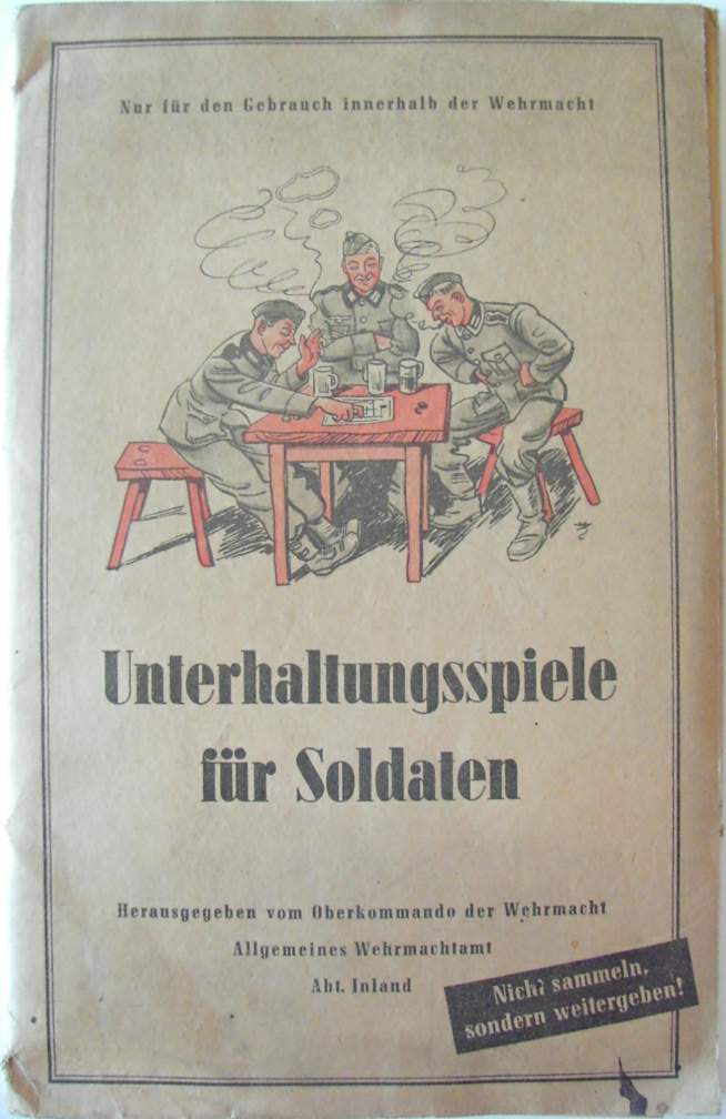 Unterhaltungsspiele für Soldaten