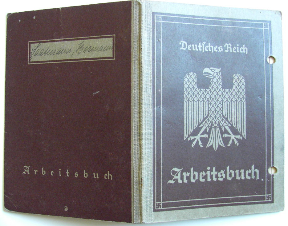 Arbeitsbuch 1st model Nr 88 Al-018705 - Hermann 