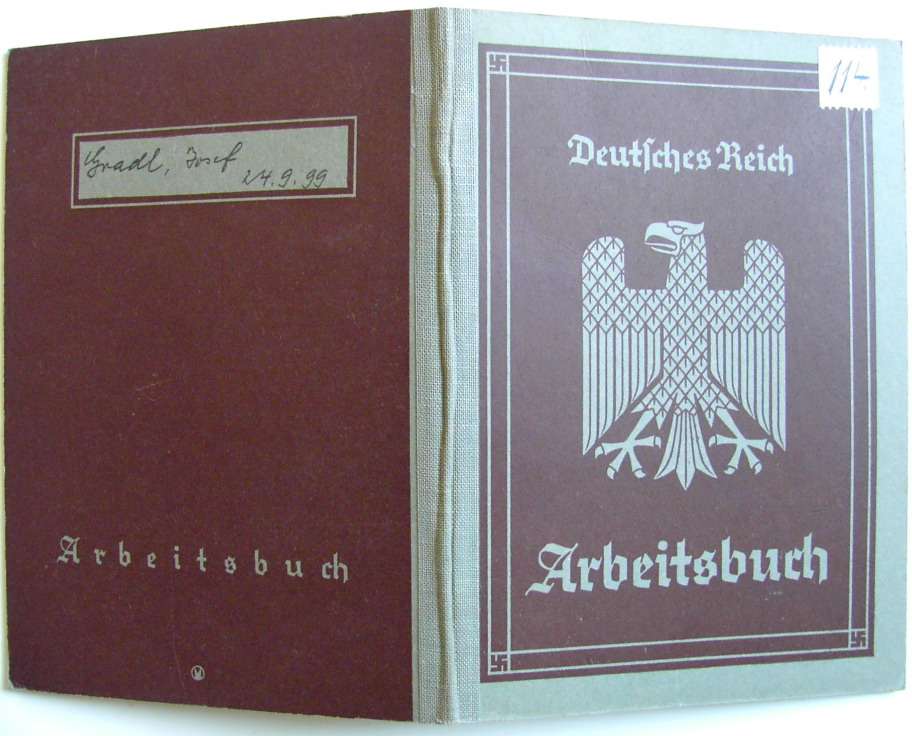 Arbeitsbuch 1st model Nr 303-8845 - Josef