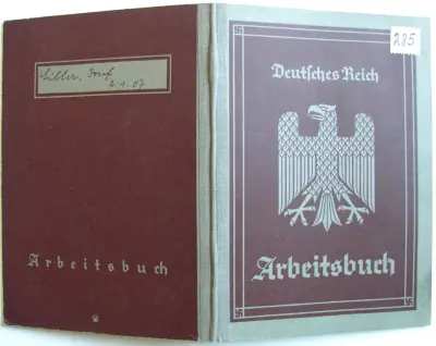 Arbeitsbuch 1st model Nr 303-8841 - Josef Siller