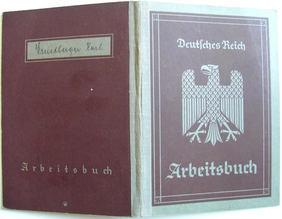 Arbeitsbuch 1st model Nr 303-40414 - Karl Crustberger