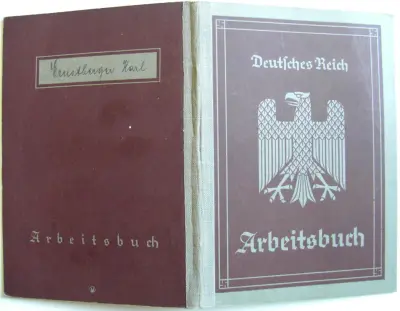 Arbeitsbuch 1st model Nr 303-40414 - Karl Crustberger