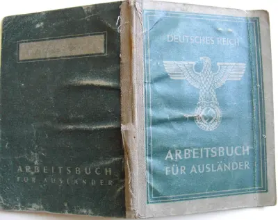 Arbeitsbuch für Ausländer - Besetzte Ostgebiete - Kiew