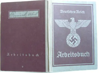 Arbeitsbuch 2nd model Nr 185 LI-087727 - Alfons Reznicek
