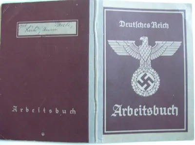 Arbeitsbuch 2nd model Nr 202-K8-302199 - Pauli + Anmerkungen für Arbeitsbuchinhaber und Unternehmer