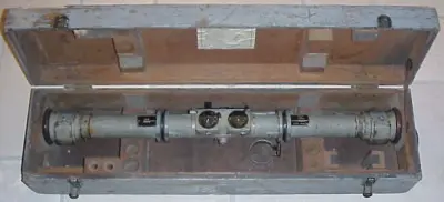 Enfternungsmesser in wooden crate - Kriegsmarine