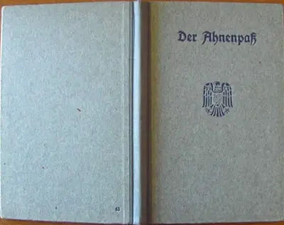 Der Ahnenpass - Ausgabe 63 - cardboard - Herbert Dressler