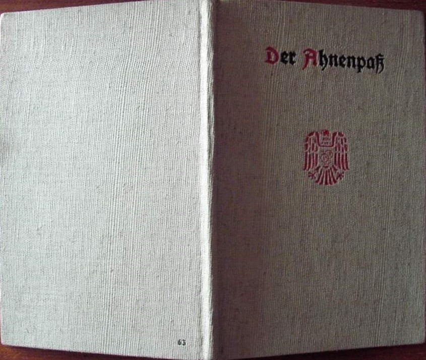 Der Ahnenpass - Ausgabe 63 - half-linen - empty