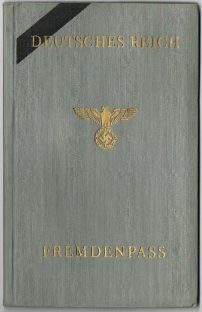 Fremdenpass - Elisabeth XXXX