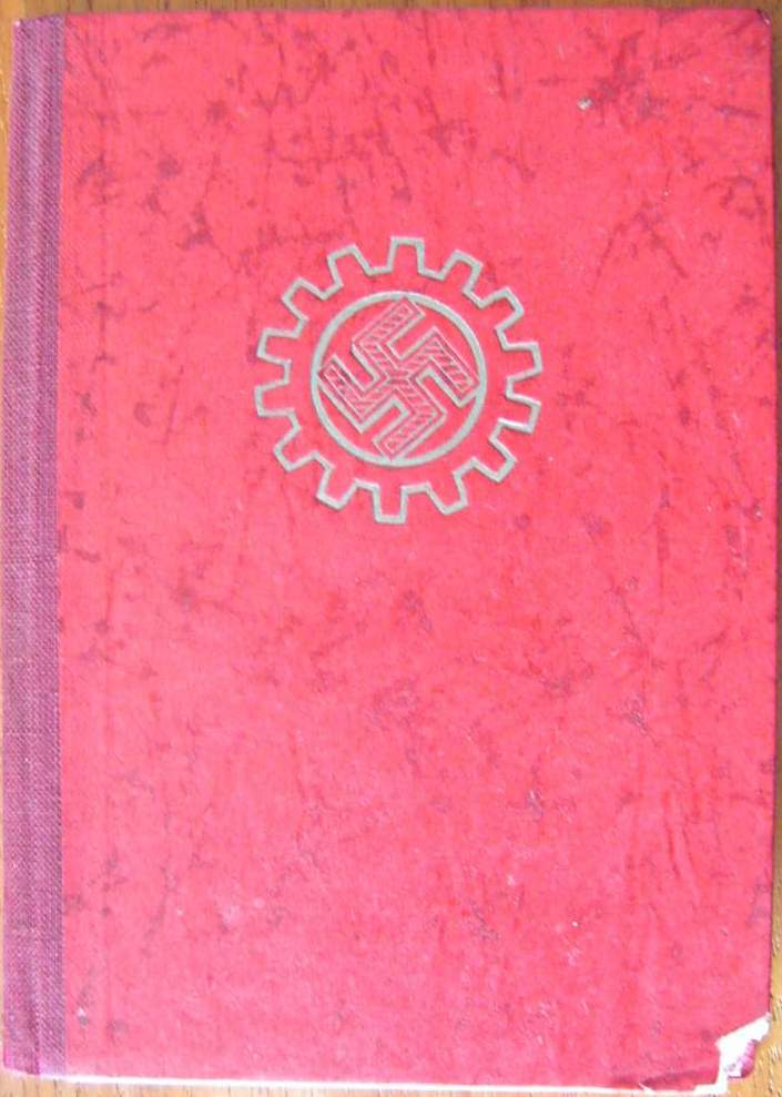 DAF Mitgliedsbuch - Gauwaltung Westmark