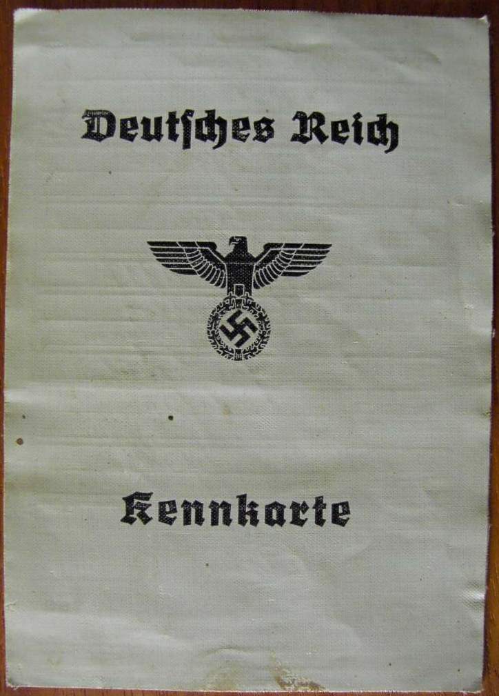 Kennkarte - Louise Schneiber