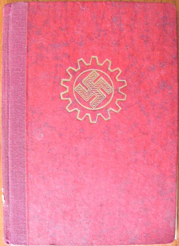 DAF Mitgliedsbuch Kurt Wirrwar