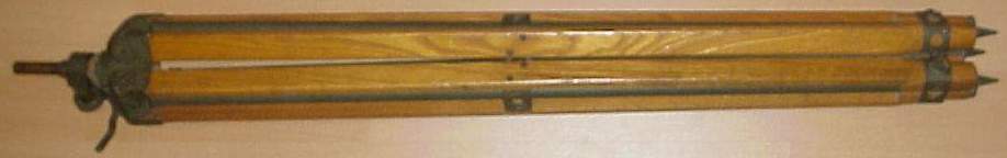 Sherenfernrohr 10 * 50 on tripod with night lighting and case