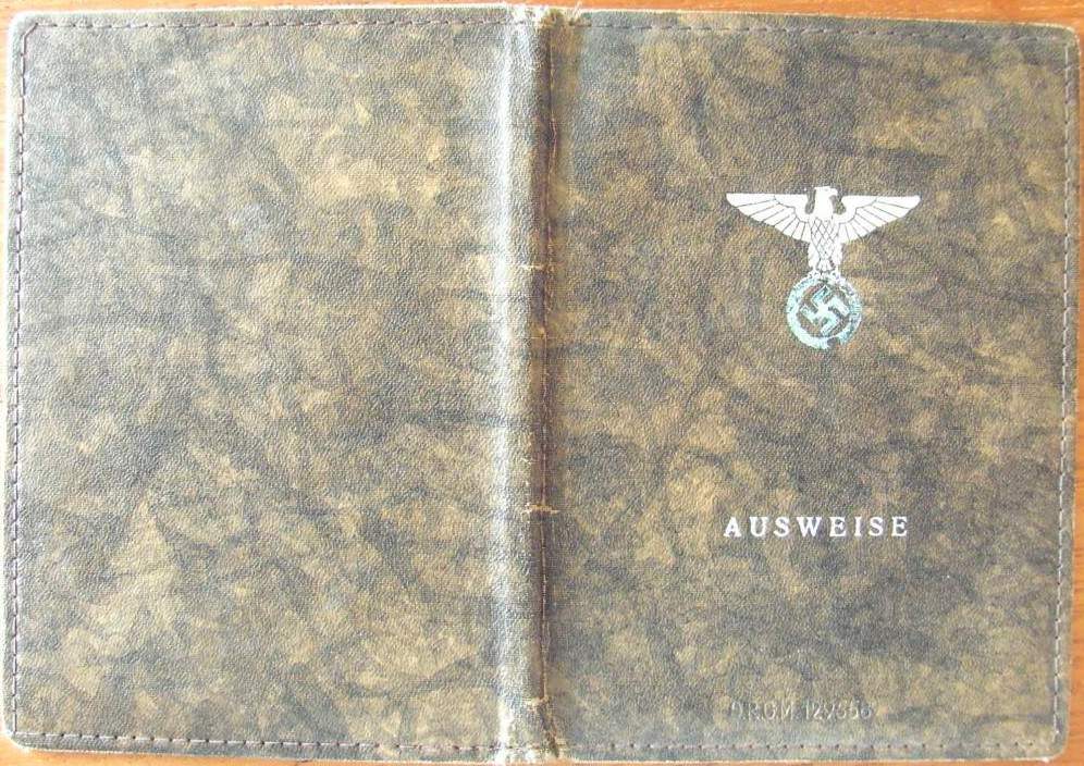 Sleeve for Ausweise - DRGM 129556