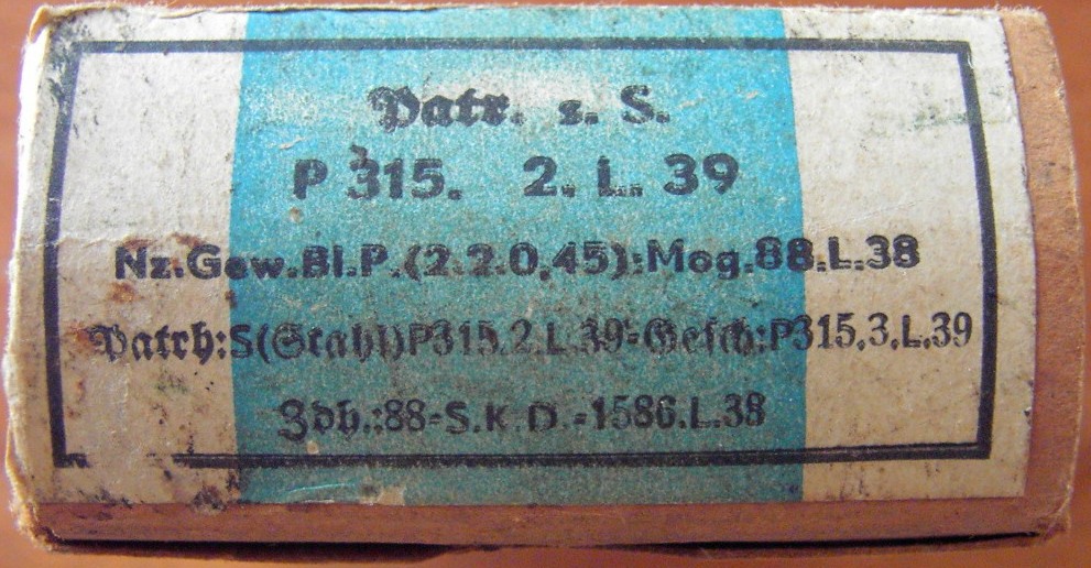 Ammo box - Patr.s.S. - P315. 2.L.39 - EMPTY!