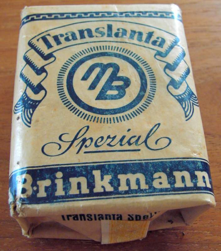 Pack of tobacco ‘BRINKMANN TRANSLANTA SPEZIAL’ - unopened