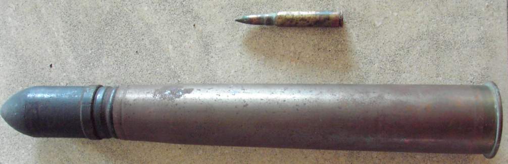 3,7 cm PAK - shell with AP projectile - 1942