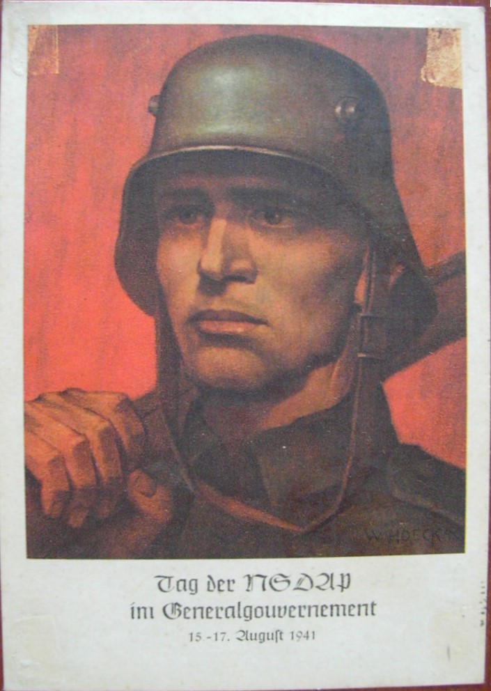 Postcard : Tag der NSDAP im Generalgouvernement