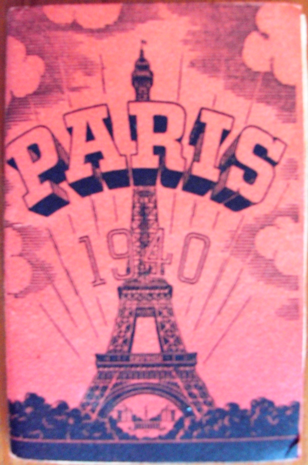 Paris tourist map - Pariser Plan 1940