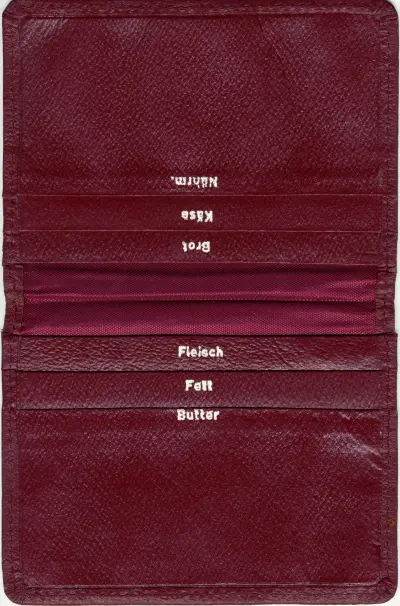 Bezugschein-Tasche - Type 3