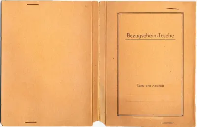 Bezugschein-Tasche - Type 4
