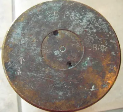 25 pounder - shell 1943