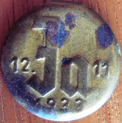 JA - 12. 11 1933 - brass