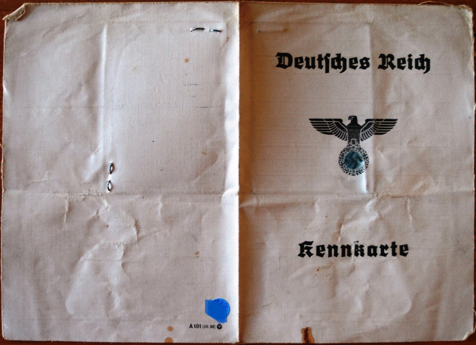 Kennkarte - A 6137 - Hildegard Schreiber