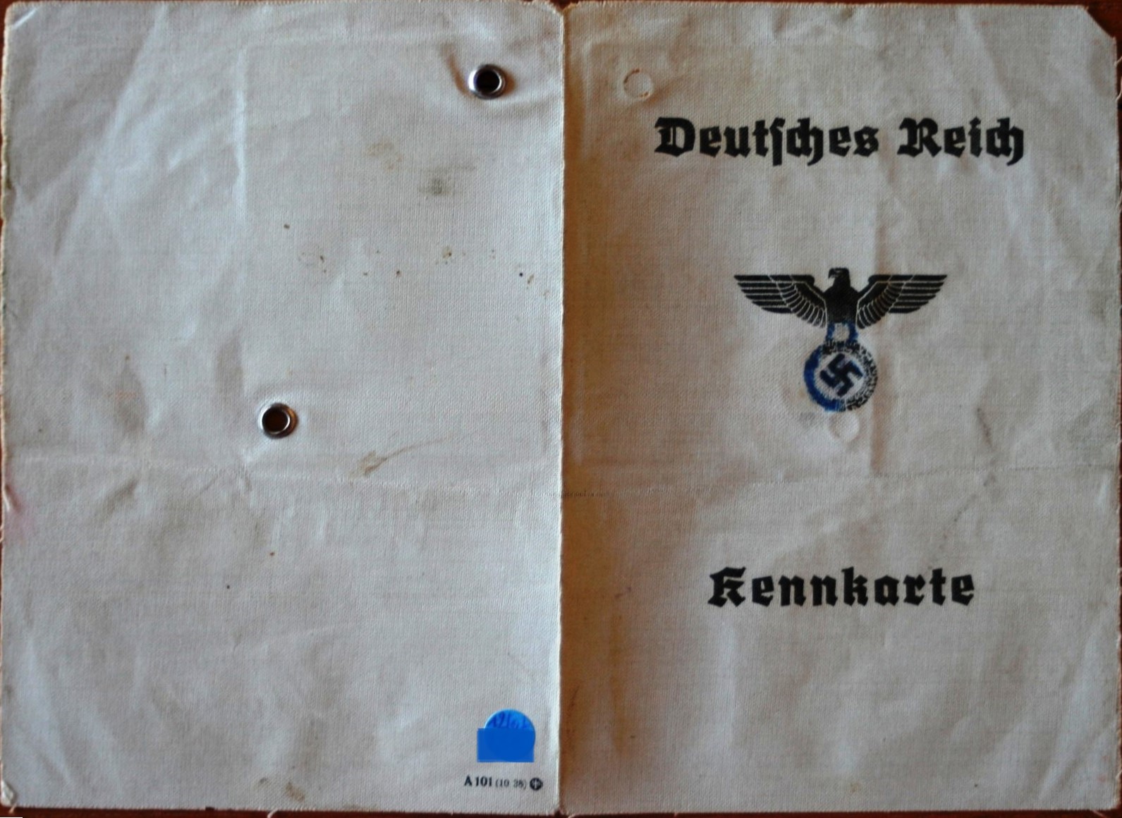 Kennkarte - a 12593 - Bielefeld 1. April 1942