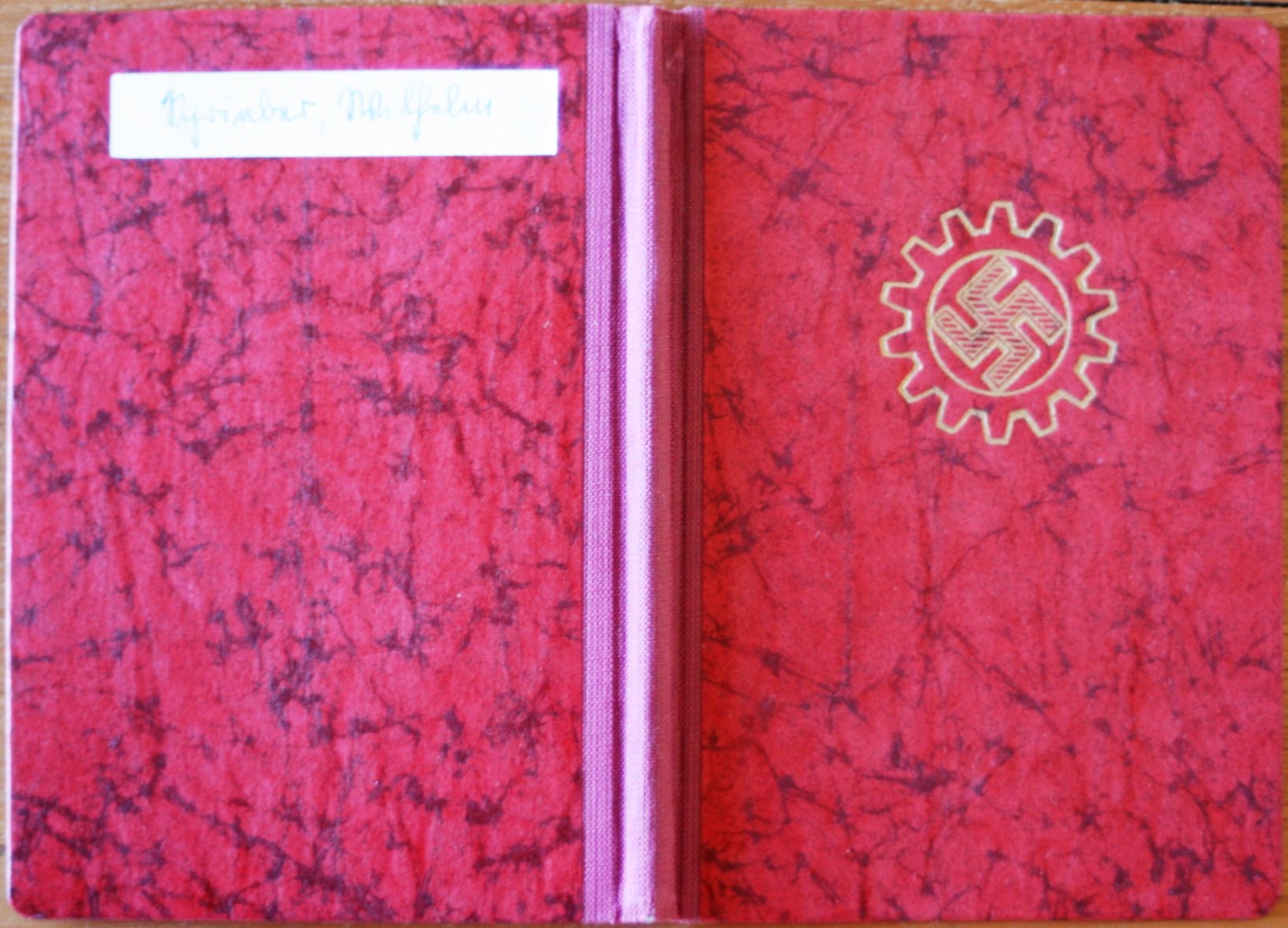 DAF Mitgliedsbuch - Wilhelm