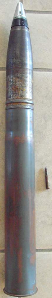 88 mm FLAK 18 - steel case + head + detonator