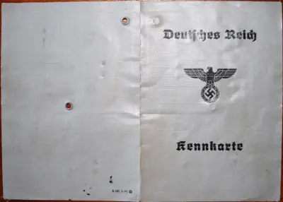 Kennkarte - A 00631 - Arünberg (Schles.)