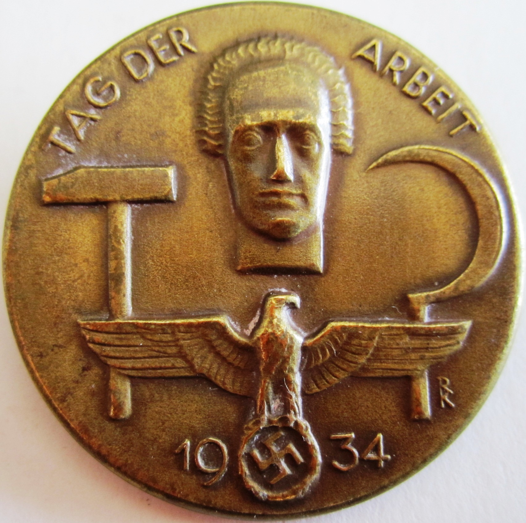 Tag der Arbeit - 1934 - Manufacturer : 5 Schwäb. Gmünd