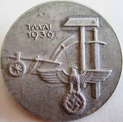 1. Mai 1936 - Manufacturer : Deschler & Sohn - München 9