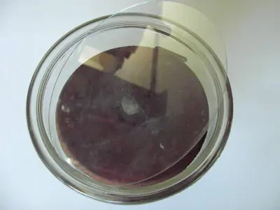 Glasmine with steel and glass plate + igniter