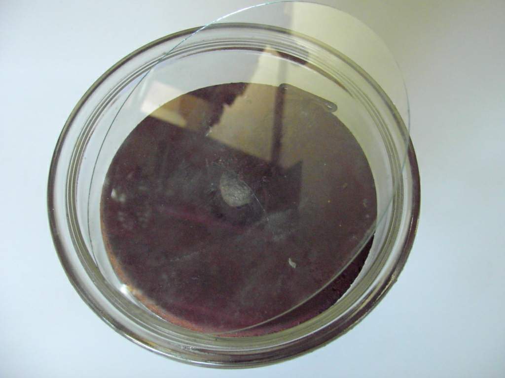 Glasmine with steel and glass plate + igniter