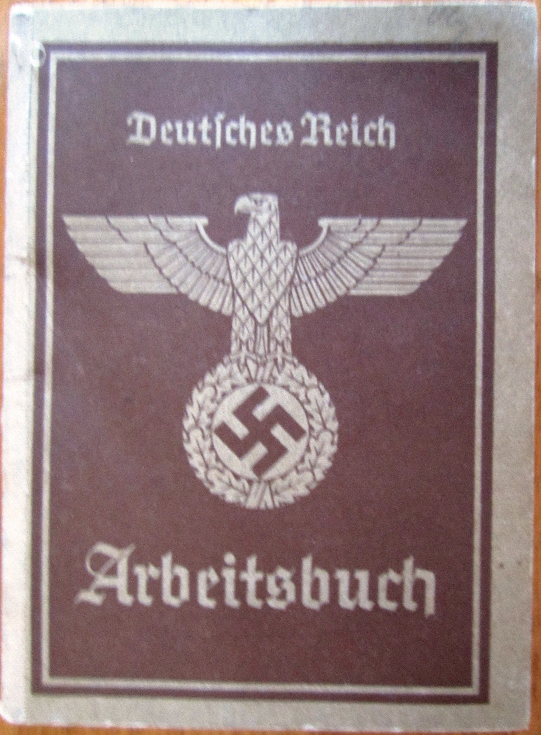 Arbeitsbuch 2nd model Nr 209/39167 - Karl Obermeier