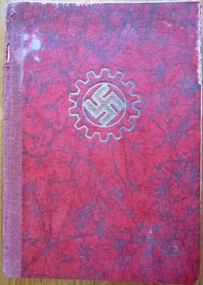 DAF Mitgliedsbuch - Faigl Alois + Merkblatt + Lohnsteuerkarte 1940 + 2 Feldpostbriefe