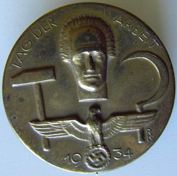 1. Mai 1934 - brooche - Manufacturer: REICHSVERBAND PFORZHEIM 6