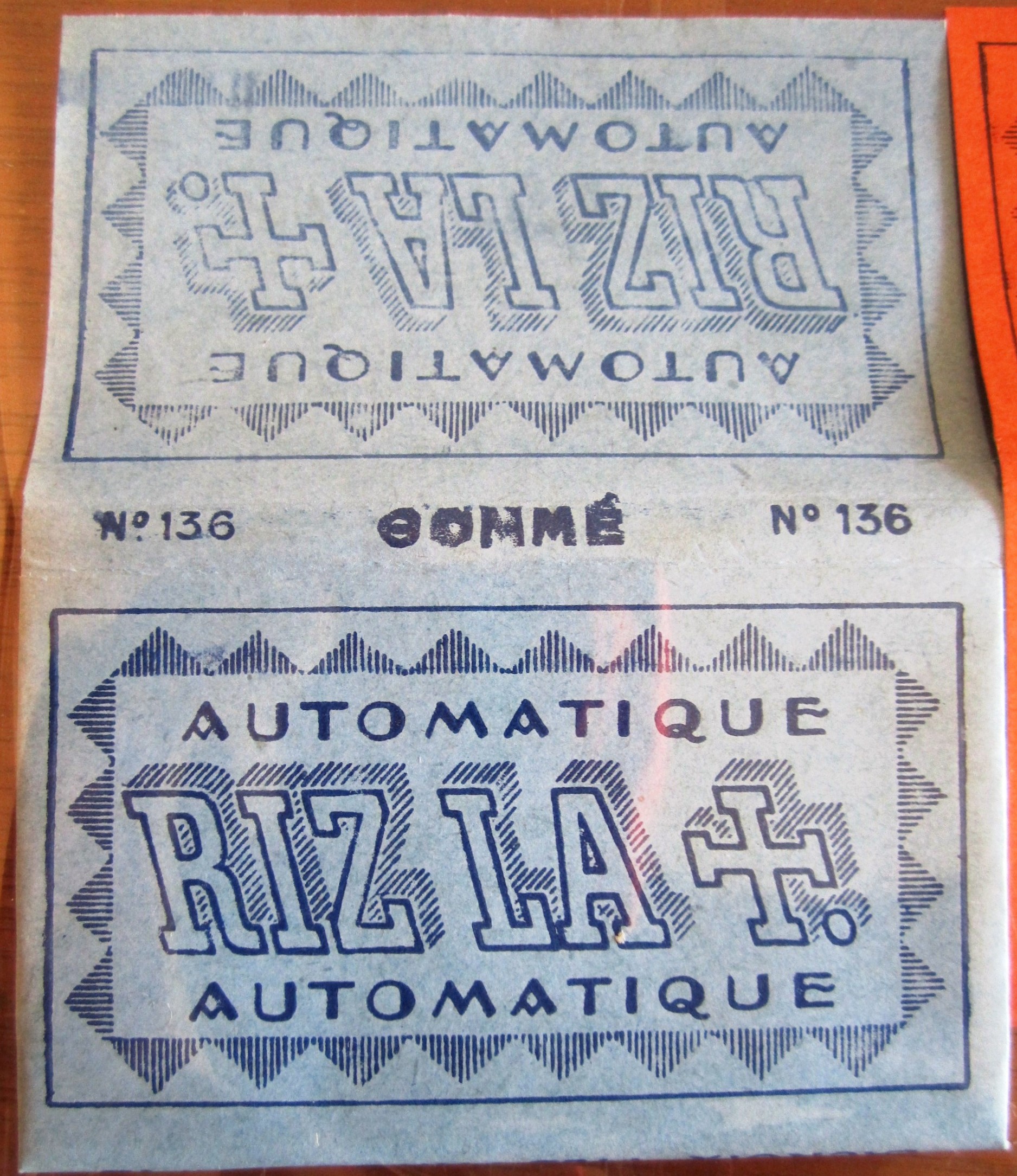 RIZ LA + - Présentation provisoire par suite de la pénurie de couvertures - blue