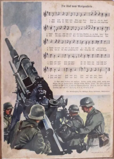 Postcard : Song : Die Flak vom Morgenstern