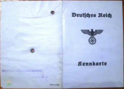 Kennkarte - B 00487 - Mevr. Anna Marbach - Kreisstadt Alsfeld