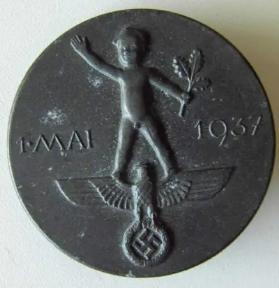 1. Mai 1937 - brooche - Manufacturer: R. SIEPER & SÖHNE - LÜDENSCHEID