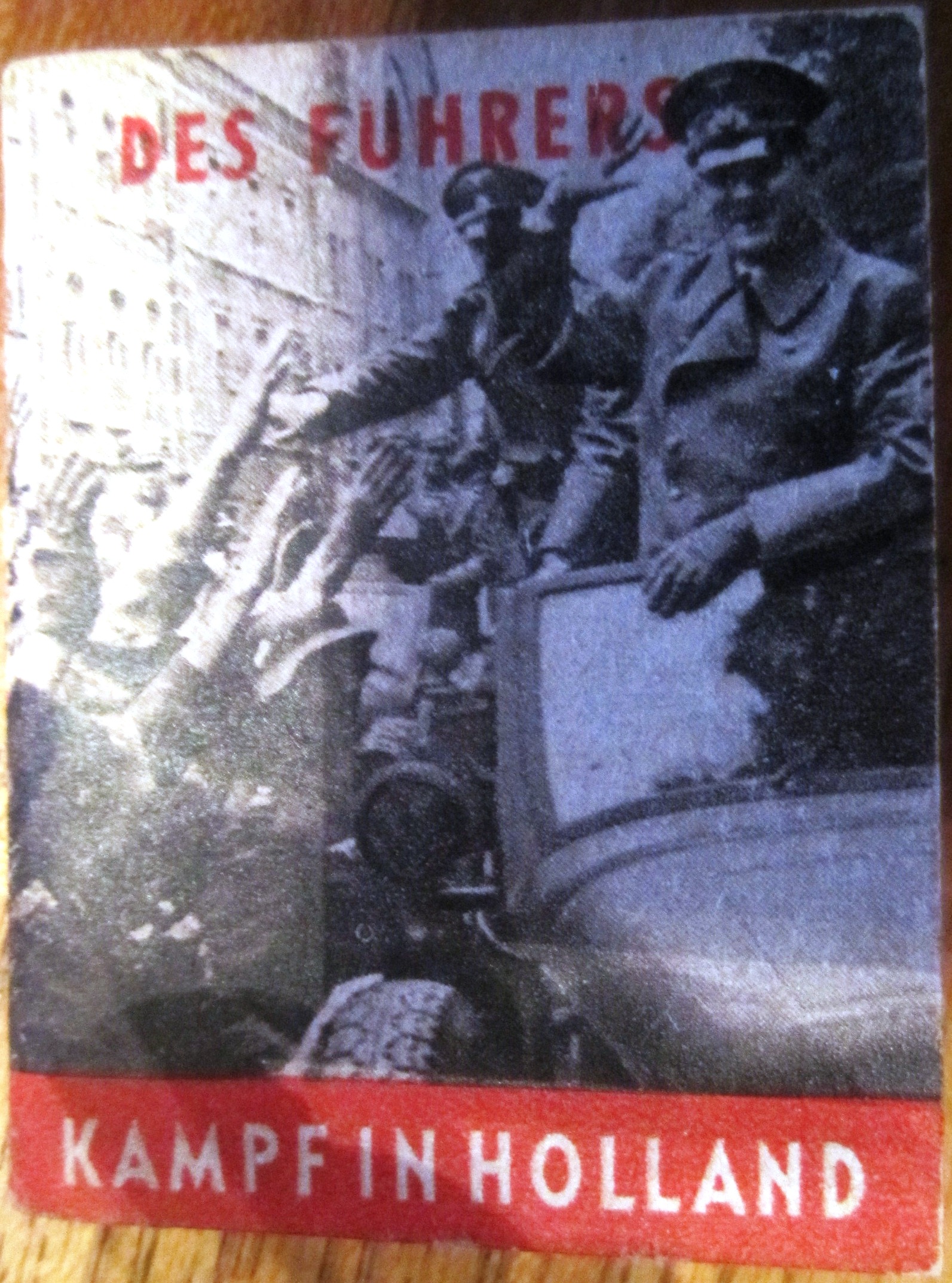 Zweites Kriegshilfswerk für das Deutsche Rote Kreuz - Des Führers Kampf in Holland