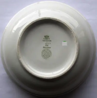 Round bowl - Modell des Amtes - Schönheit der Arbeit - Melsch Altwasser - Echt Unterglasur