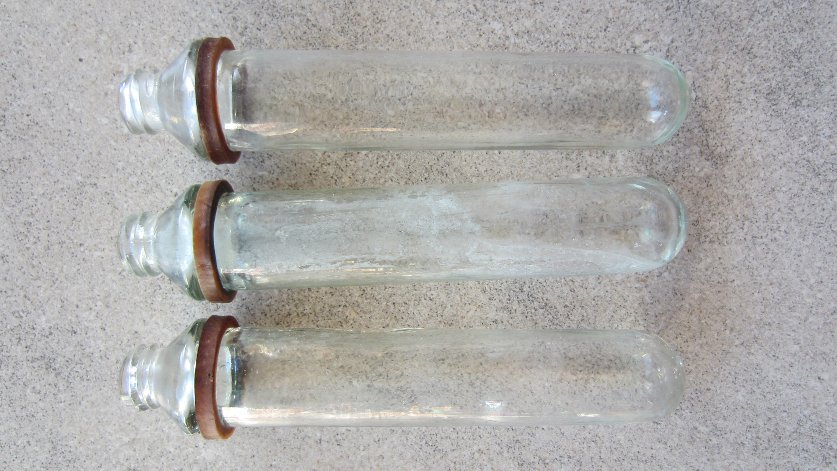 Inner glass tube (calcium chloride) with seal for Blendkörper 2H - 3 pieces